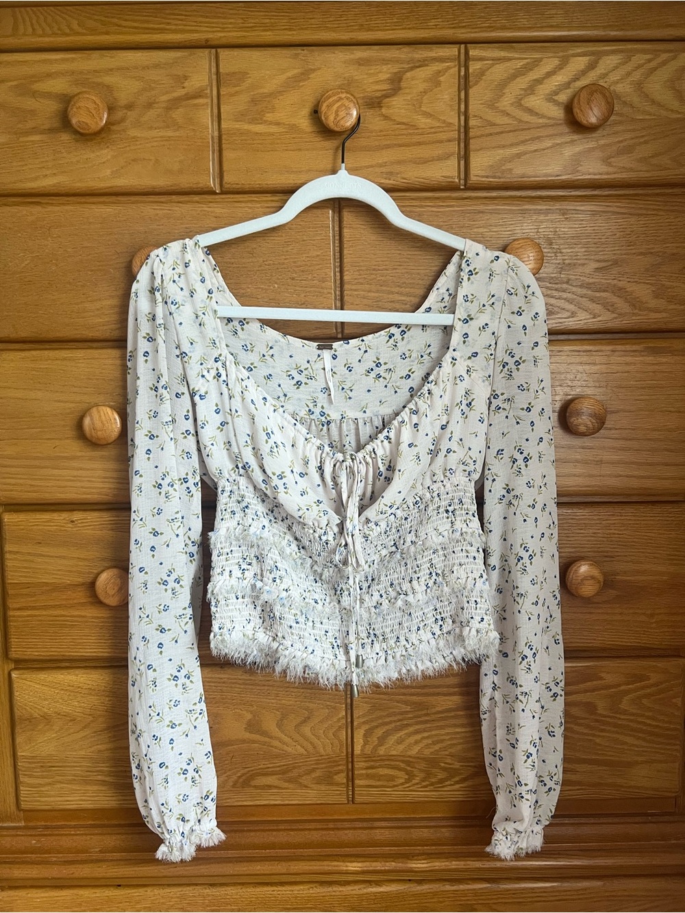 Free People Lolita Printed Top